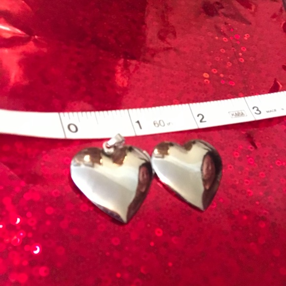 Large 925 Sterling Silver Heart Picture Locket. - Picture 4 of 6